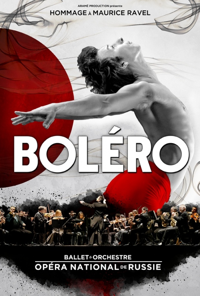 Affiche. Cirque Royal. Boléro. Hommage à Maurice Ravel par Orchestre Opéra National de Russie. 2017-01-27